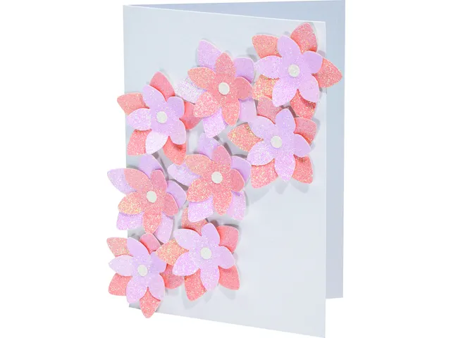 Glitterkarton Folia 50x70cm 300gr 5 vel classic assorti