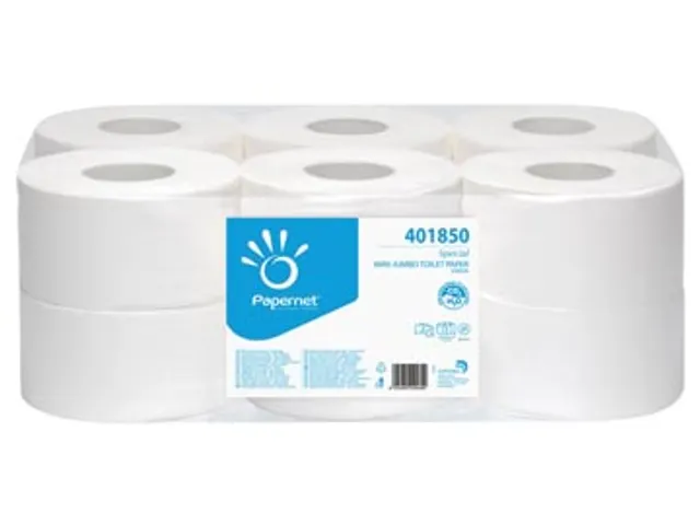 Papernet Toiletpapier 401850 Mini Jumbo Pure 2-Laags 557 Vel
