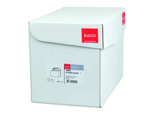 envelop Premium C4 FSC 120 gram met venster links 500 stuks