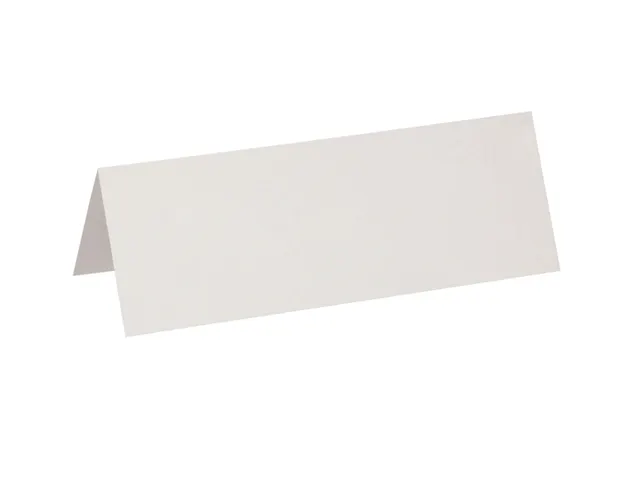 Tafelnaambord MAUL karton 21x7,5cm wit 100 stuks