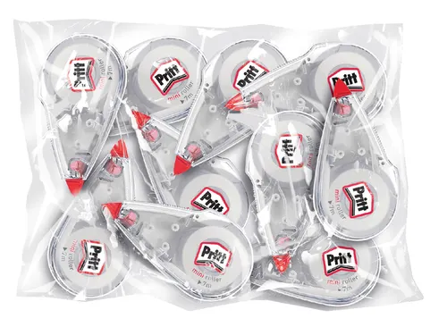 Correctieroller Pritt Mini Roller 4.2mmx7m Valuepack 7+3 gratis