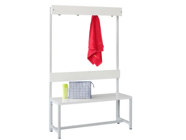 omkleedbank,HxLxD 1600x1000x400mm,onderstel RAL5012