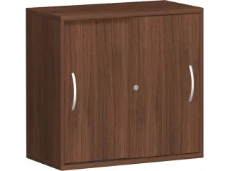 schuifdeurkast,HxBxD 770x800x430mm,decor romp noten,decor front noten - 1