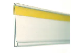 etikethouder HxL 24x105mm achterzijde zelfklevend kunststof