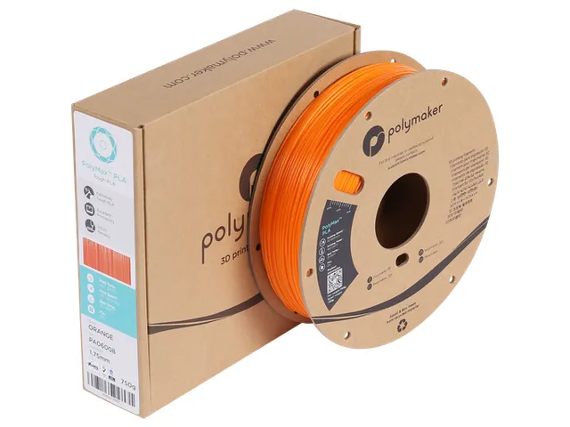 Polymaker PolyMax Tough PLA filament 1,75 mm Oranje 0,75 kg