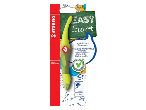 Rollerpen Stabilo Easy Original Rechts Lime/groen 0.5mm