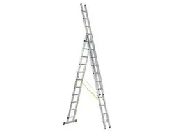 multifunctionele telescoopladder,3x10,sporten,balk L 2,98-6,65m