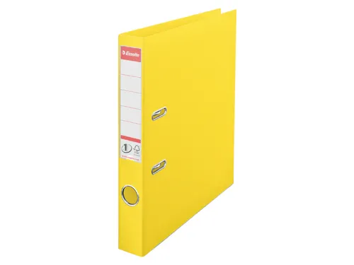 Ordner Esselte Vivida A4 50mm PP geel
