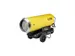 Chauffage à air chaud mobile 930x1605x685mm jaune avec poignée-barre