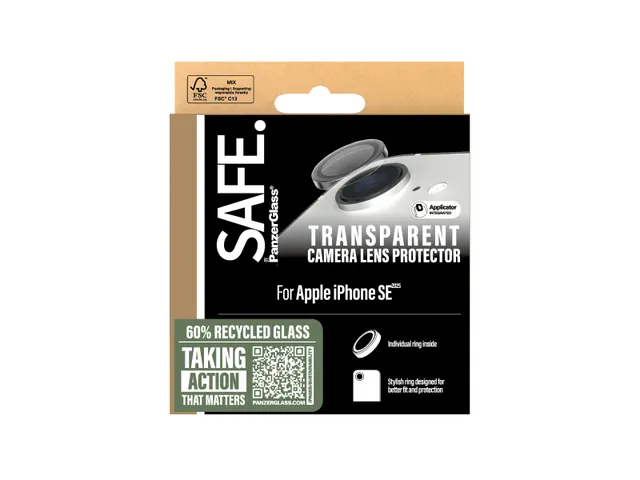 PanzerGlass SAFE. by Camera Lens Protector Transparent iPhone 17e |