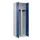 PBM-locker,HxBxD 1850x600x500mm,2vak,vak B 300mm,draaigrendel