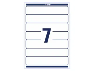 Rugetiket Avery Zweckform smal 38x192mm zelfklevend Wit L4760-100 - 4