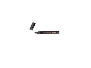 Verfstift Posca PC5M Medium Punt 1,8-2,5mm Diepgrijs - 3