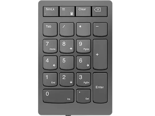 Lenovo 4Y41C33791 Numeriek Toetsenblok RF Draadloos 21 toetsen grijs