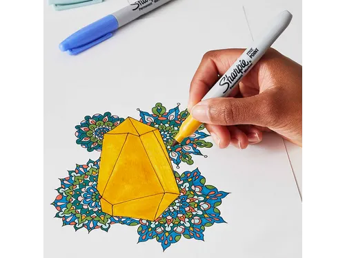 Viltstift Sharpie Fijne punt Mystic Gems blister à 12 kleuren