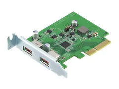 QNAP QXP-10G2U3A, PCIe, USB 3.2 Gen 2 (3.1 Gen 2), PCIe 2.0, NAS / Sto