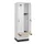 locker met bank,HxBxD 1950x600x815mm,2vak,vak B 300mm,draaigrendel