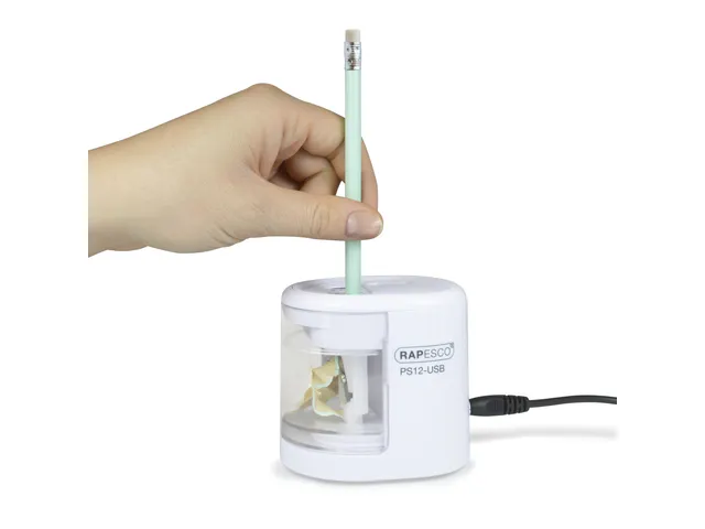 automatische puntenslijper PS12 met USB wit