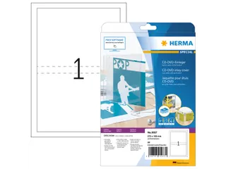 HERMA 5037 DVD-inlegger voor case A4 273x183mm 25 stuks - 1