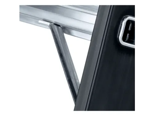 Zwaarlastladder Aluminium Boom L 2 15M 5Sporten Bordes H 1 33M
