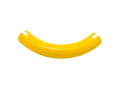 vloerbarrière,beugel,v. binnen,HxØ 170x48,3mm,staal,geel,v. opsteken