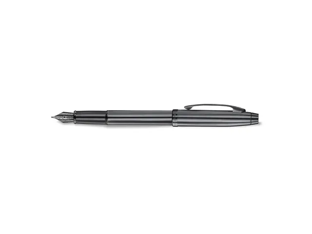 Vulpen Sheaffer 100 E9375 M Ionic Shiny dark grey gunmetal