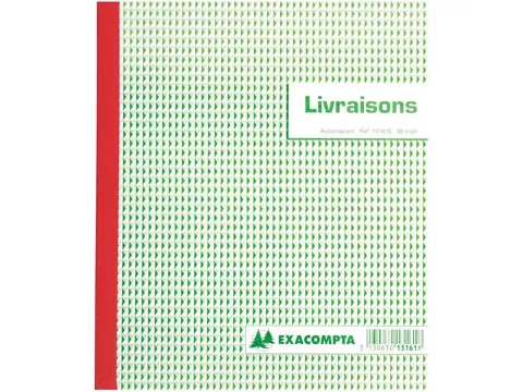 leveringen, 21 x 18 cm, tripli, Franstalig