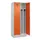 locker voor scheiding van kleding,HxBxD 1950x800x500mm,2vak