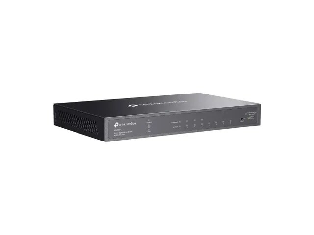 TP-Link Omada TL-SG2008P, Managed, L2/L2+, Gigabit Ethernet (10/100/10