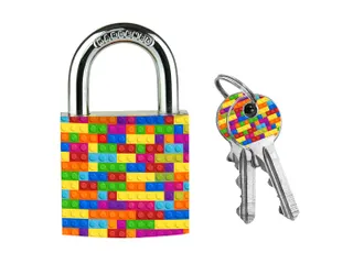 Hangslot Masterlock 30mm met 2 sleutels Assorti motief - 7