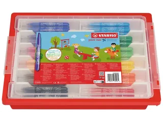 Extra dikke viltstift STABILO power max Classpack - 2