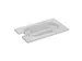 Caterchef Deksel met lepeluitsparing 1/9 GN polycarbonaat Transparant