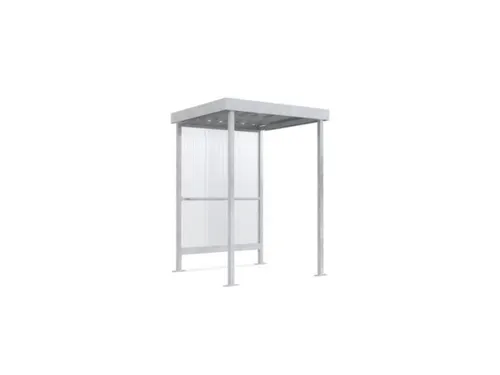Rokersoverkapping H X B X D 2350X 1550X 1550Mm Wanden Polycarbonaat