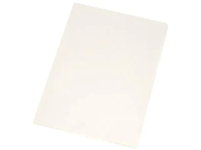 L-map A4 Transparant PP Glashelder 160 Micron Pak 10 Stuks