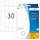 HERMA 10608 Verwijderbare universele etiketten 19x27mm Wit 720 stuks