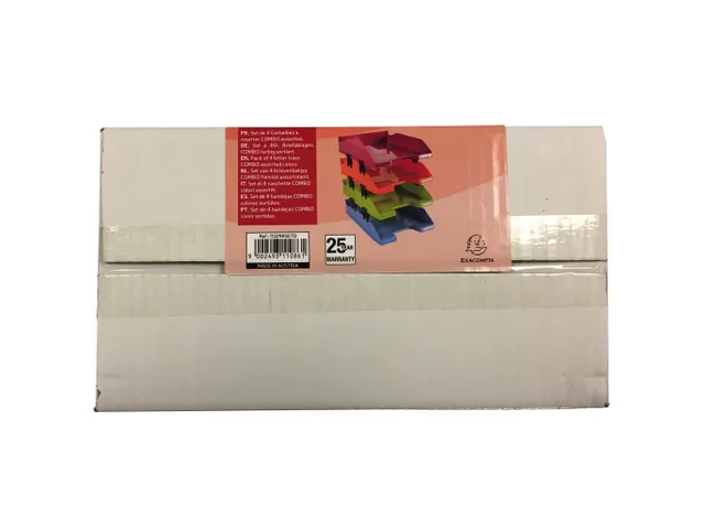 Set 4 brievenbakken COMBO MIDI ass