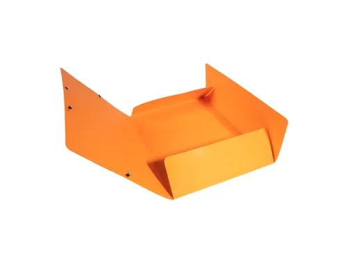 Elastomap A4 3 kleppen IDERAMA Maxi Capacity glanskarton oranje