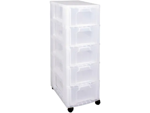 Ladenblok 5 X 12 Liter Transparant