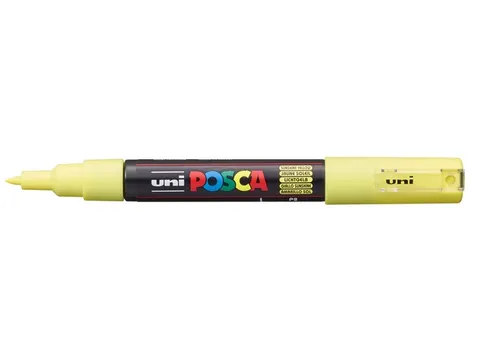Verfstift Posca PC1MC Extra Fijne punt 0,7-1,0mm zonnegeel
