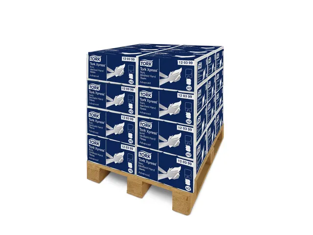 Tork 120399 Xpress H2 multifold M Handdoek Advanced Soft Pallet