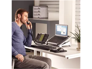Laptopstandaard Fellowes Office Suites zwart/grijs - 5