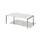 vergadertafel/directiebureau,HxBxD 650-850x2000x1200mm,rechthoekig
