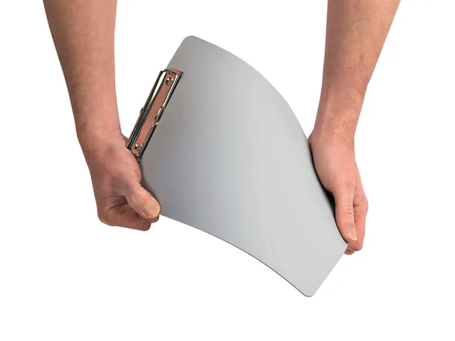 Porte-bloc MAULoutdoor A4 portrait résistant à l'eau gris