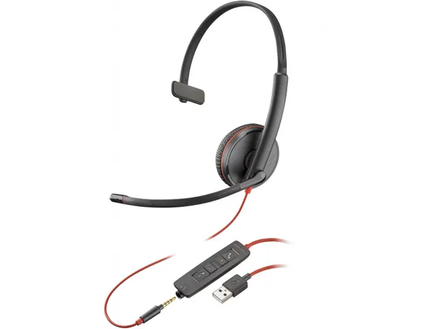 Blackwire 3215 USB-A Headset geïntegreerd snoer 80S06AA