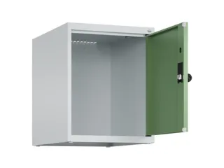 opzetkast,v. locker,1vak.,vak B 400mm,HxBxD 500x400x500mm,vleugeldeur - 2