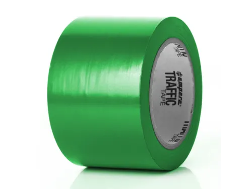 tape,standaardkleur,PVC,groen,band LxB 33mx50mm