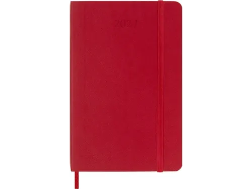 Agenda 2027 Moleskine 12M Planner Weekly 7dag/1pagina sc scarlet red