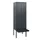 locker met bank,HxBxD 1950x600x815mm,2vak,vak B 300mm,draaigrendel