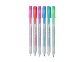 Gelschrijver Sakura Gelly Roll Metallic 08 klikfunctie set à 6 kleure - 1