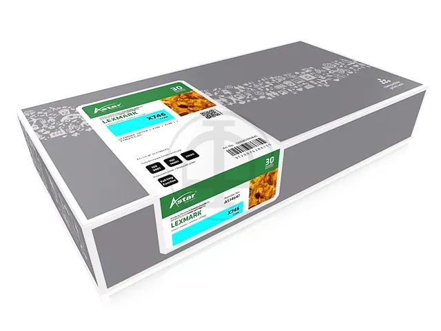 As14647 Astar Lexmark X746A1Cg Optra X Toner Cyaan